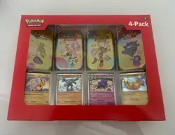 Pokemon TCG Scarlet and Violet 151 Mini Tins 4 Pack - Image 1