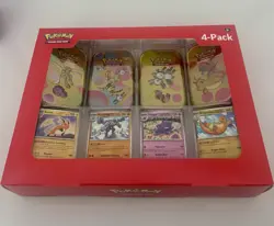 Pokemon TCG Scarlet and Violet 151 Mini Tins 4 Pack - Image 1