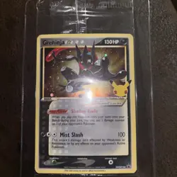 Pokemon TCG Greninja Gold Star Celebrations Promo Sealed SWSH144 #8 - Image 1