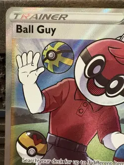 Pokemon TCG - Ball Guy 065/072 - Shining Fates Ultra Rare Full Art Holo - NM - Image 2