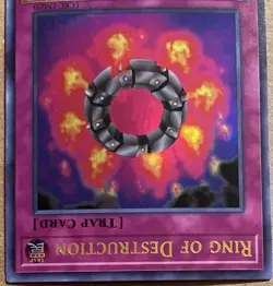 Yu-Gi-Oh! Ring of Destruction LCKC-EN050 ULTRA Rare Holo 1st Edition NM - Image 4