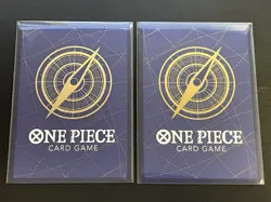 x2 One Piece TCG Trafalgar Law Op07-047 ONLINE REGIONAL Event pack 2025-26 NM - Image 3