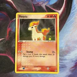 Pokemon Ponyta EX TCG FireRed & LeafGreen Set Card 76/112 Reverse Holo - Image 1
