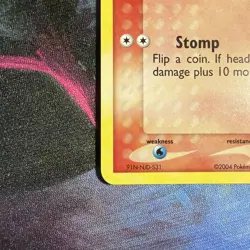 Pokemon Ponyta EX TCG FireRed & LeafGreen Set Card 76/112 Reverse Holo - Image 3