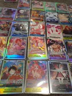 APPROX 500 One Piece cards. MIXED SETS RANDOM. Deck booster Bulk Lot FOILS +5 SR - Image 5