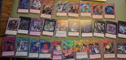 yugioh cards bundle platinum secret rare RA04 cards - Image 1