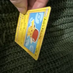 Pokemon Ash's Pikachu SM108 Basic 70 HP Promo Electric Type TCG Card English - Image 2