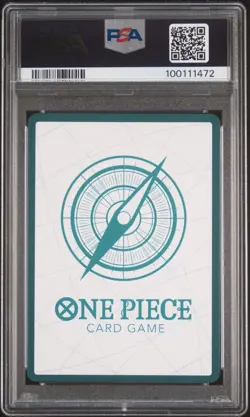 2023 ONE PIECE DOUBLE PACK VOLUME 1 DON!! CARD DONQUIXOTE ROSINANTE PSA 9 - Image 2