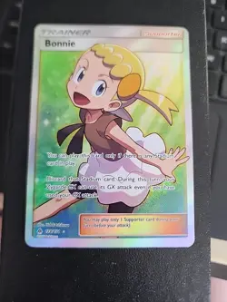 Bonnie (Full Art) 128/131 SM - Forbidden Light Pokemon Card - Image 1