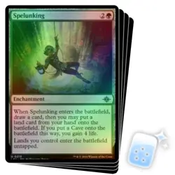FOIL SPELUNKING X4 The Lost Caverns Of Ixalan LCI Magic MTG MINT CARD - Image 1