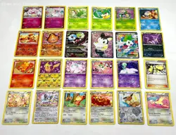 Lot of 24 Radiant Collection Pokemon TCG Trading Cards - Image 1
