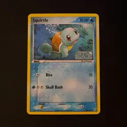 Squirtle 63/100 Reverse Holofoil Stamped EX Crystal Guardians Pokemon Card NM - Image 1