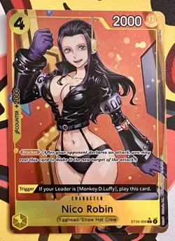 Nico Robin (Alt Art) ST29-009 C Starter Deck (EGGHEAD) - ONE PIECE Card English - Image 1
