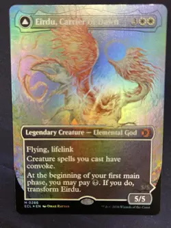 Eirdu Carrier of Dawn - Lorwyn Eclipsed Foil MTG Borderless NM Magic MTG - Image 1