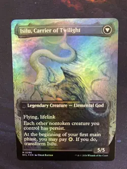 Eirdu Carrier of Dawn - Lorwyn Eclipsed Foil MTG Borderless NM Magic MTG - Image 2