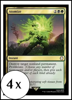 MTG - 4 x Atomize - Playset 4x x4 - Universes Beyond: Fallout - Image 1