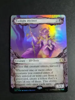 Twilight Diviner (Showcase Foil) Rare MTG Lorwyn Eclipsed - Image 1