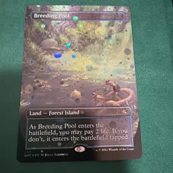 Breeding Pool (Borderless) (Galaxy Foil) Unfinity Foil - Image 1