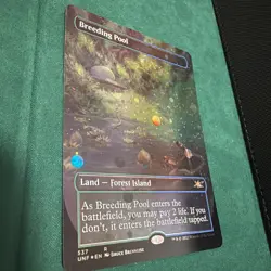 Breeding Pool (Borderless) (Galaxy Foil) Unfinity Foil - Image 3
