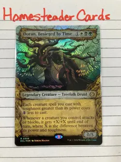Doran, Besieged by Time (Showcase) Lorwyn Eclipsed - foil - ECL #0334 - Image 1