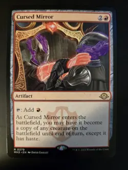 Cursed Mirror NM Modern Horizons 3 MTG FREE SHIPPING - Image 1