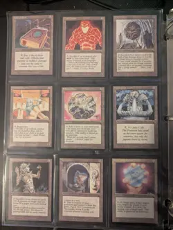 Magic: The Gathering (MTG) The Dark - FULL SET 1994 Vintage Legacy - all NM or M - Image 2