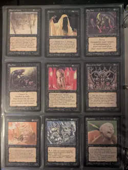 Magic: The Gathering (MTG) The Dark - FULL SET 1994 Vintage Legacy - all NM or M - Image 4
