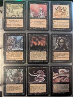 Magic: The Gathering (MTG) The Dark - FULL SET 1994 Vintage Legacy - all NM or M - Image 5