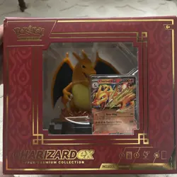 Pokemon TCG: Charizard ex Super-Premium Collection - Figure + 3 Promos Only - Image 1