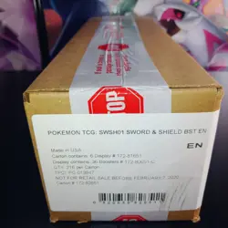 Pokemon Sword and Shield Base Booster Box Case 6 Boxes Factory Sealed New SWSH - Image 2