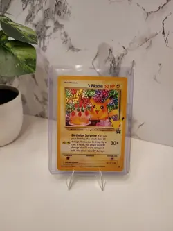 Pokemon TCG Birthday Pikachu #25 Celebrations 25th Anniversary NM/M - Image 1