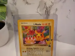 Pokemon TCG Birthday Pikachu #25 Celebrations 25th Anniversary NM/M - Image 4