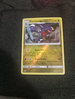 Pokemon TCG Garchomp Forbidden Light 62/131 Reverse Holo LP - Image 1