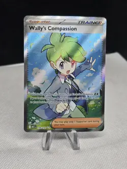2025 Pokemon Mega Evolutions WALLY'S COMPASSION 176/132 Ultra Rare - Image 1