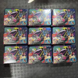 9 Pokemon 2025 Fall Mega Collector Chest Tin Box-54 Packs - Image 1