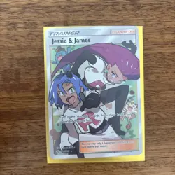Pokemon TCG Jessie and James Trainer Ultra Rare Full Art, 68/68, Hidden Fates - Image 1