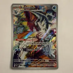Pokemon Baxcalibur 210/193 Sv02: Paldea Evolved Illustration Rare Full Art Holo - Image 1