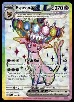 Pokemon TCG SV Promos #175 Espeon EX NM - Image 1