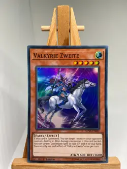 Valkyrie Zweite - Super Rare 1st Edition SHVA-EN002 - NM - YuGiOh - Image 1