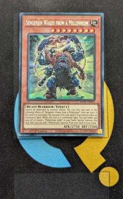 MP25-EN077 Sengenjin Wakes from a Millennium Prismatic Secret Rare 1st YuGiOh - Image 1