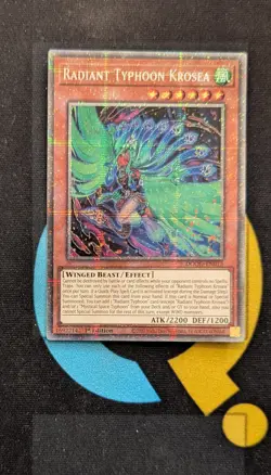 DOOD-EN015 Radiant Typhoon Krosea Starlight Rare 1st Edition YuGiOh - Image 1