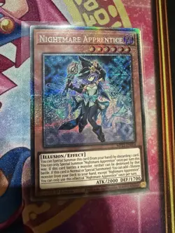 Nightmare Apprentice - MP25-EN004 - Starlight Rare YuGiOh - Image 1