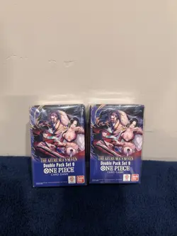 One Piece The Azure Sea’s Seven Double Pack Set 9 X2 (OP-14) SEALED - Image 1
