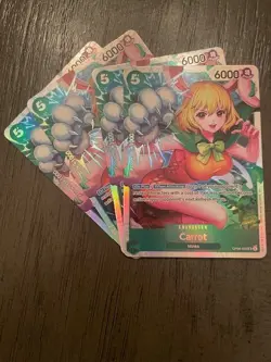 Carrot Reprint OP08-023 PRB-02 Premium Booster -The Best- Vol. 2 Foil English NM - Image 3