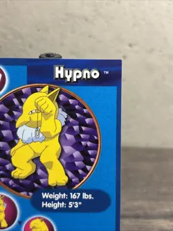 POKEMON Hypno Card 97/151 PokeTrivia Mewtwo Strikes Back - Burger King-NM! - Image 3