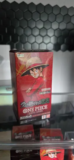 One Piece Card Game OP13 Carrying On His Will Booster Box Japanese Versiegelt - Image 1