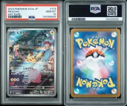 Pokemon PSA 10 Pikachu #173 SV2a Card 151 Art Rare 2023 Japanese - Image 3