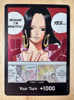 DON!! Card Boa Hancock Double Pack Set Vol. 4 Foil One Piece CCG (x1) - Image 1