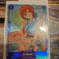 O-Nami (Illustration Box Vol.1) OP05-062 One Piece Promotion Cards Foil - Image 1