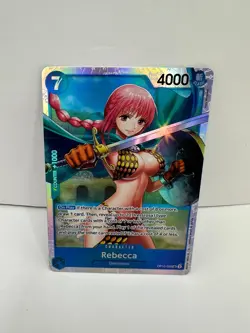 Rebecca OP10-058 SR [NM] - One Piece Card Game - Royal Blood - English - Image 1